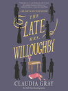 Cover image for The Late Mrs. Willoughby